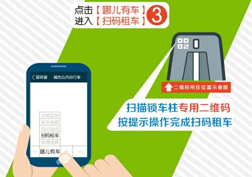 馬鞍山公共自行車掃碼租車功能正式上線 輕松一掃 便捷出行