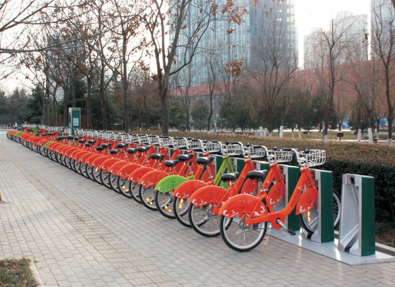 濟(jì)寧市公共自行車運(yùn)行9個(gè)月 每天受益7萬(wàn)人次
