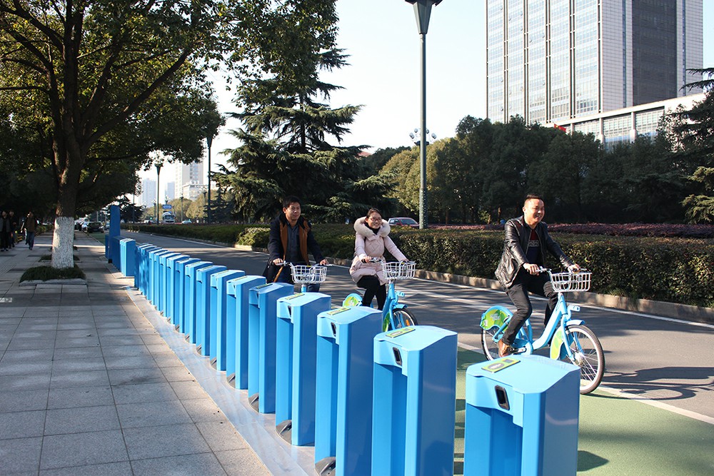 137個(gè)站點(diǎn)3000輛“小藍(lán)車(chē)” 武進(jìn)公共自行車(chē)來(lái)啦！