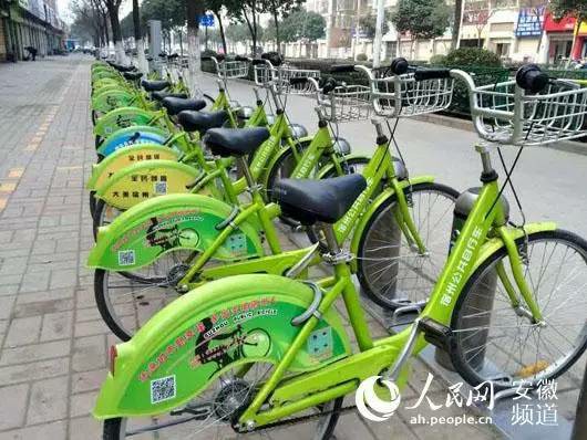 宿州公共自行車受稱贊 成市民綠色出行好“搭檔”