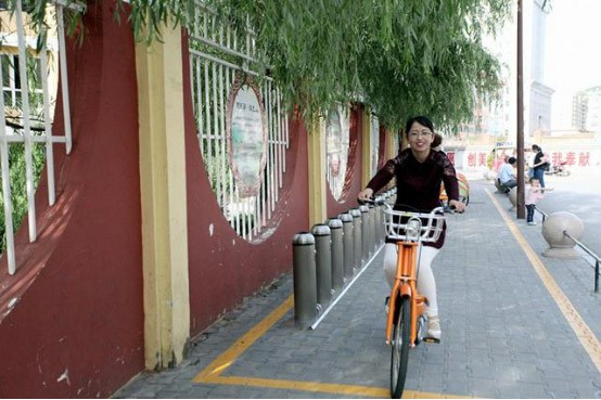 這位美女副校長3年借車5301次 騎行58398分鐘 大數(shù)據(jù)看神木人的低碳生活