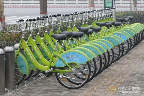 許昌小綠！公共自行車擴容工程項目已全部完工