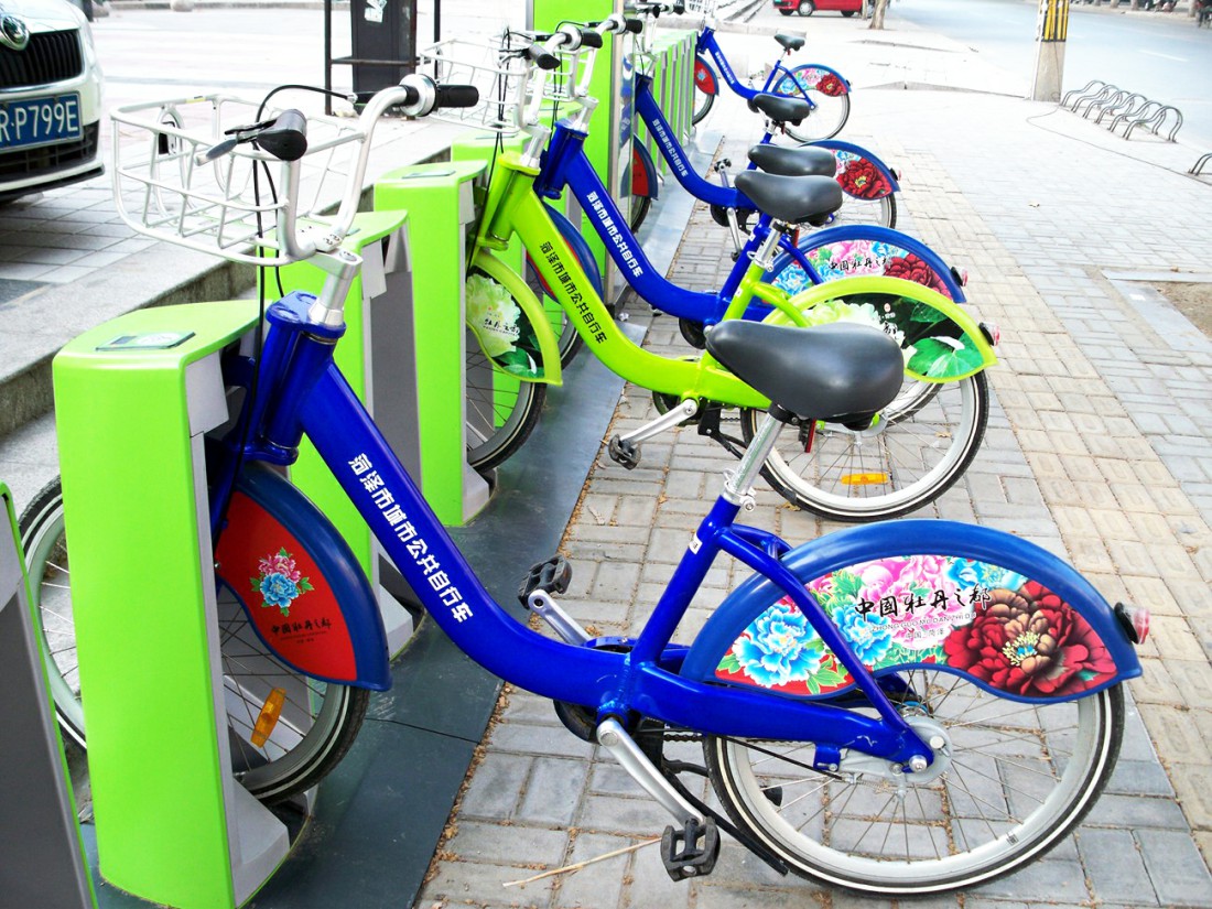 菏澤公共自行車?yán)塾?jì)借車700多萬次