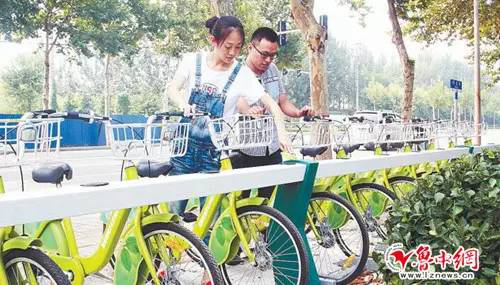 山東省高青縣新增10處公共自行車服務(wù)點(diǎn)
