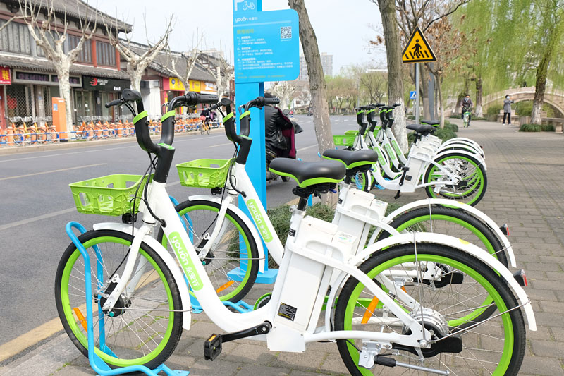 2000輛共享助力自行車(chē)為城市復(fù)蘇