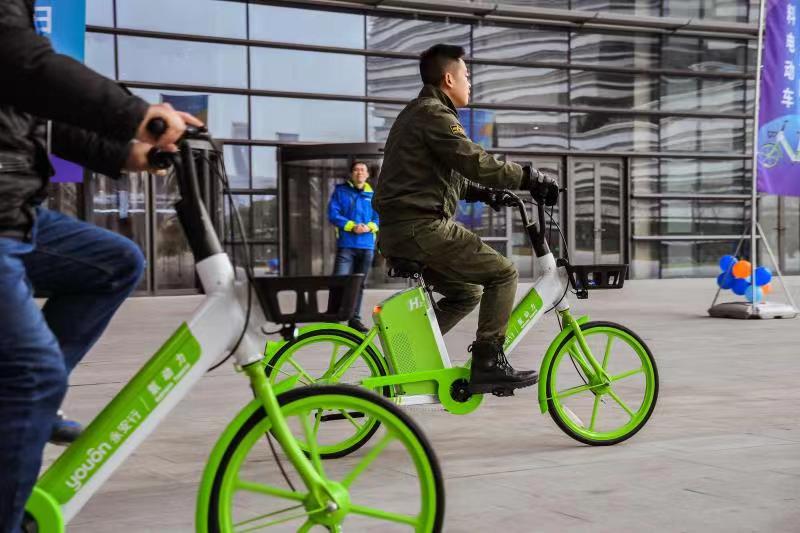 永安行氫燃料電動(dòng)車常州首發(fā) 邀市民試騎“嘗鮮”2