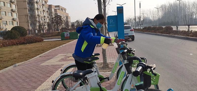 疫情逐漸向好，共享單車成為市民出行首選2