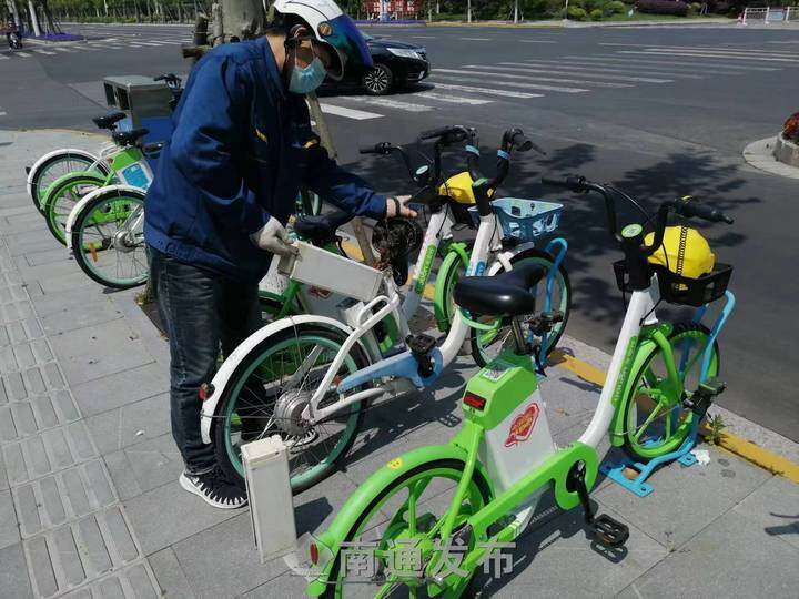 一天更換電瓶6000余塊！南通永安行組建“突擊維保隊”保障市民出行