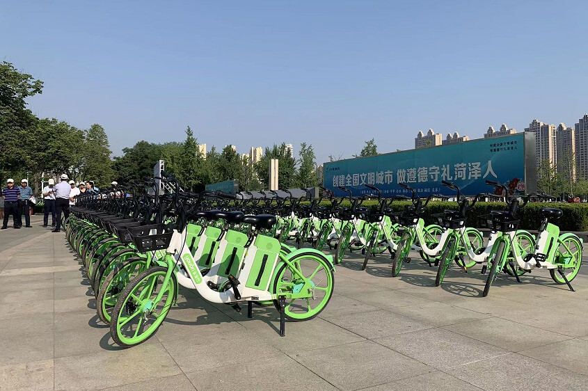 全國低碳日，共享助力車首單免費騎行半小時