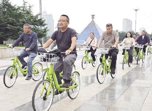 濰坊：一場騎行一路景 倡導(dǎo)綠色出行