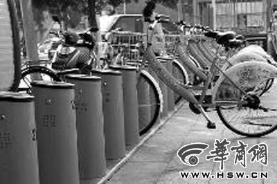神木騎車(chē)的人多了  空氣好了