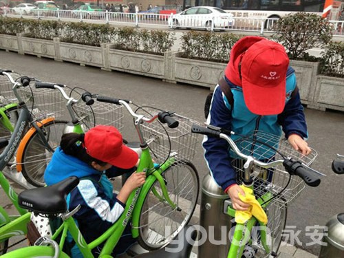 銅山建44個公共自行車點  投放1400輛車