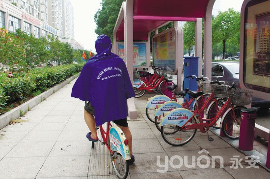 椒江這位達(dá)人寸步離不開(kāi)公共自行車