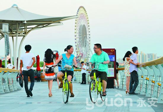 蘇州公共自行車全國(guó)第四28萬(wàn)人騎行