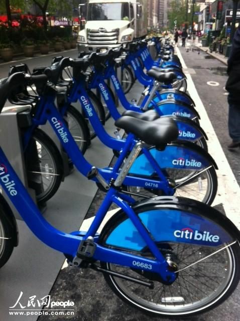 citi  bike自行車共享項目令紐約成為“自行車城市”