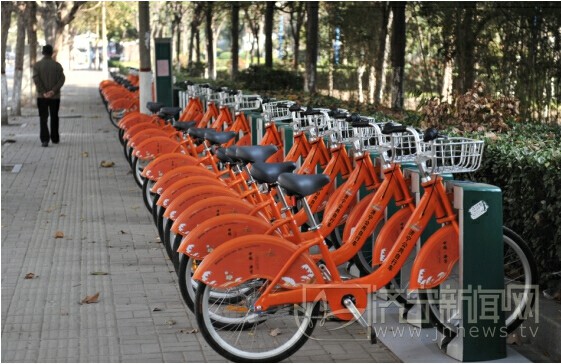 山東省濟寧市：萬輛公共自行車成短程出行首選  打造濟寧慢生活