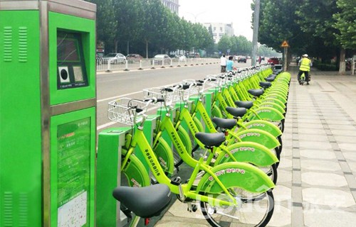 北京公交票制改革后公共自行車騎行量增加明顯