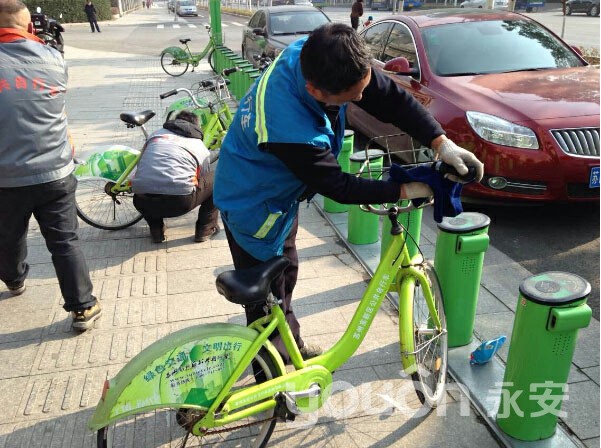 蘇州公共自行車(chē)提升外觀形象：讓市民騎著舒心，用著放心