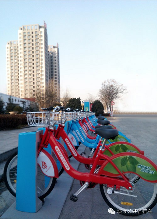 公共自行車(chē)盛裝亮相，山東臨沂再添新風(fēng)采