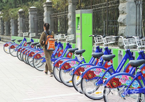 菏澤公共自行車春節(jié)不放假  “平安”伴你行