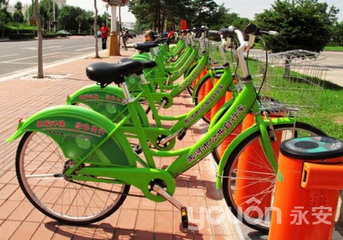 春暖花開，黑河市區(qū)公共自行車系統(tǒng)全面啟動(dòng)