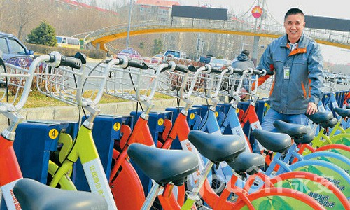 大慶讓區(qū)800輛公共自行車再次上路